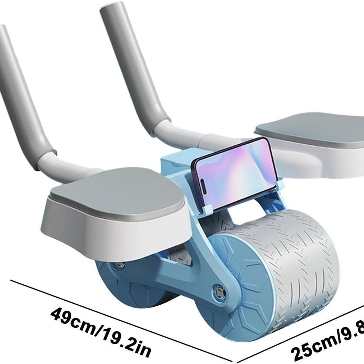 GENERICO - Rueda Abdominal De Rebote Automático Con Soporte Para Codos