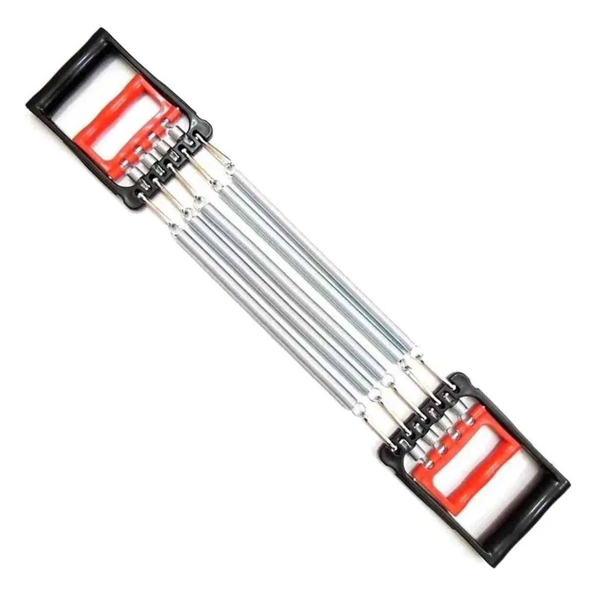 GENERICO - Extensor con Manijas Pecho Brazos 5 Resortes Fitness