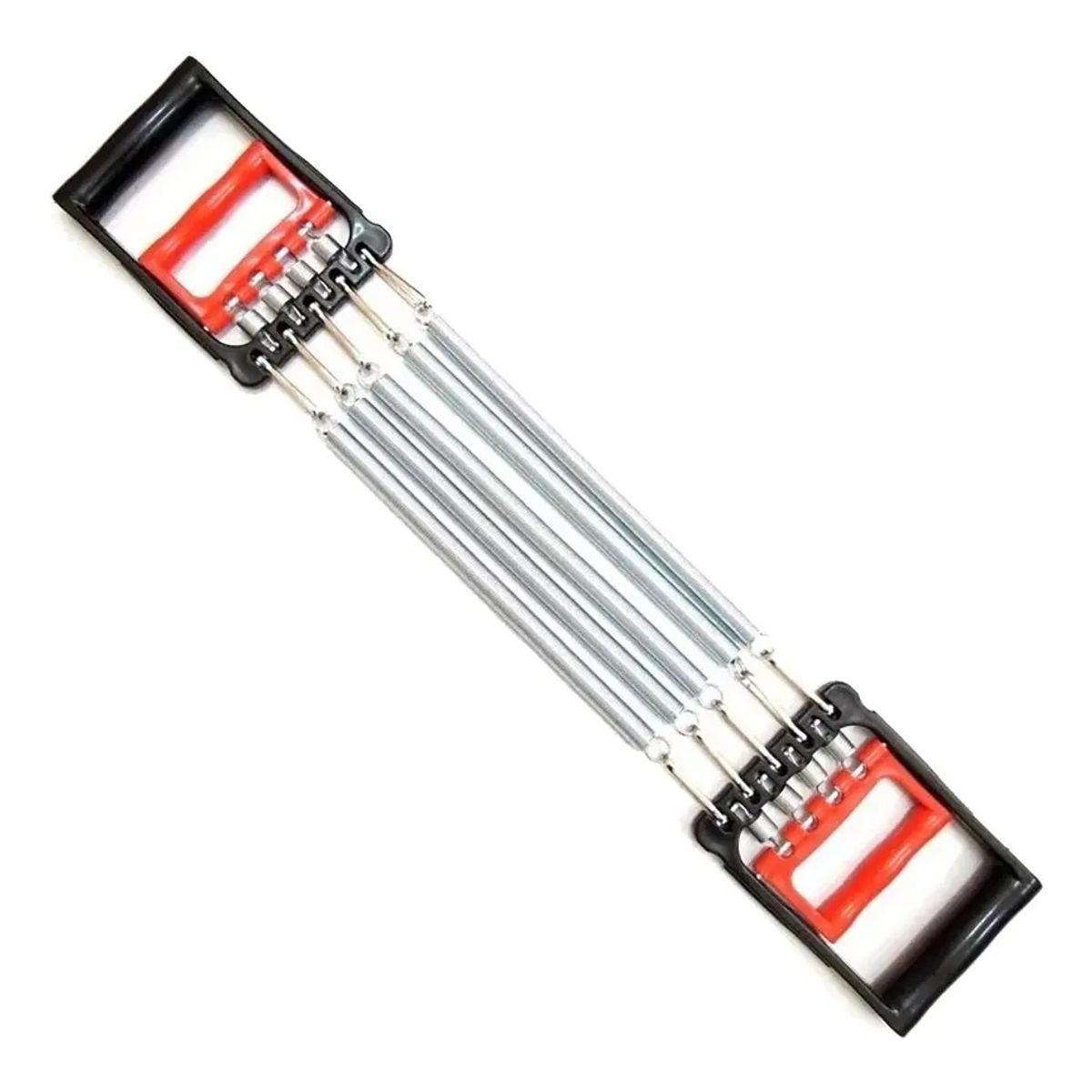 GENERICO - Extensor con Manijas Pecho Brazos 5 Resortes Fitness
