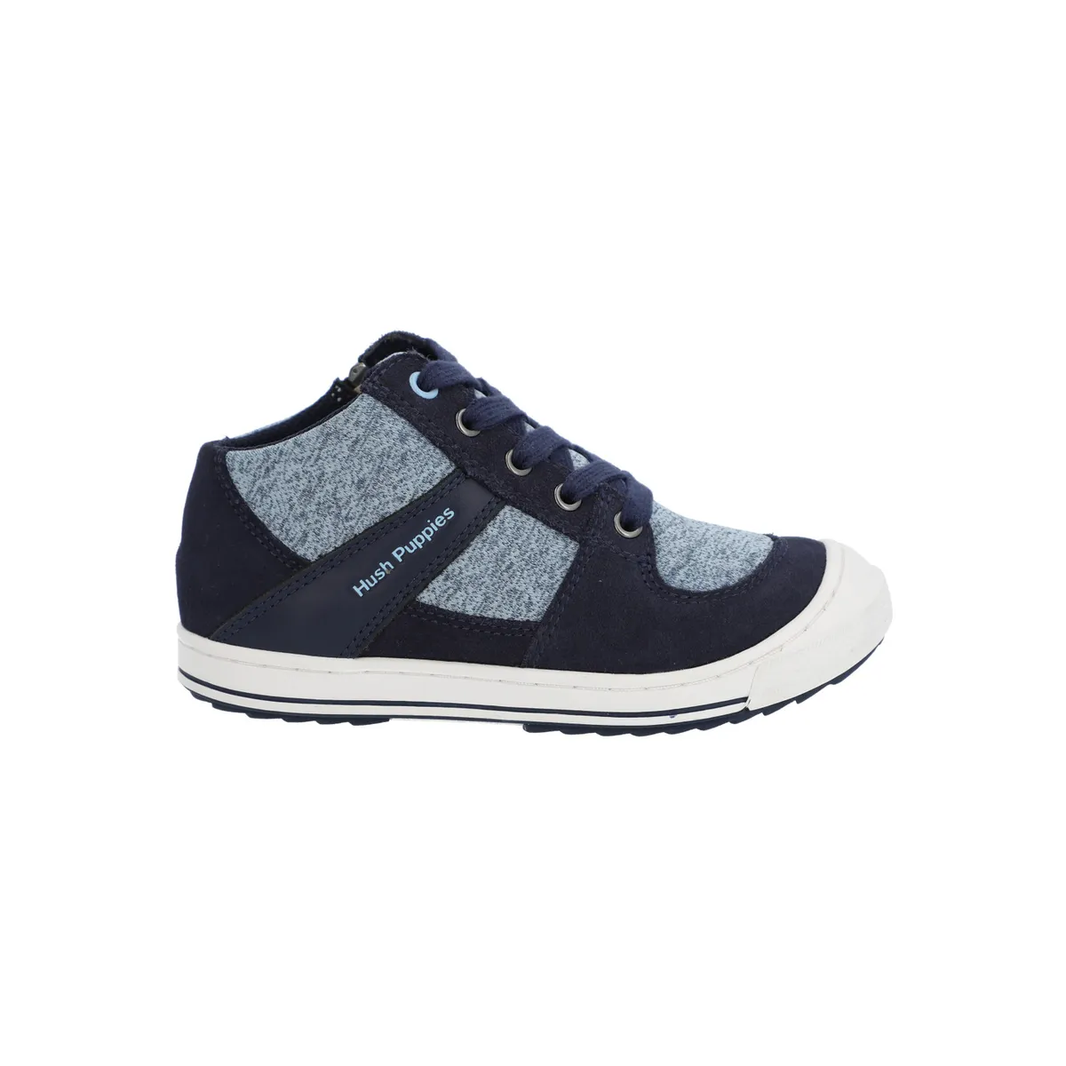 HUSH PUPPIES - Botin Niño Tyler Azul HUSH PUPPIES