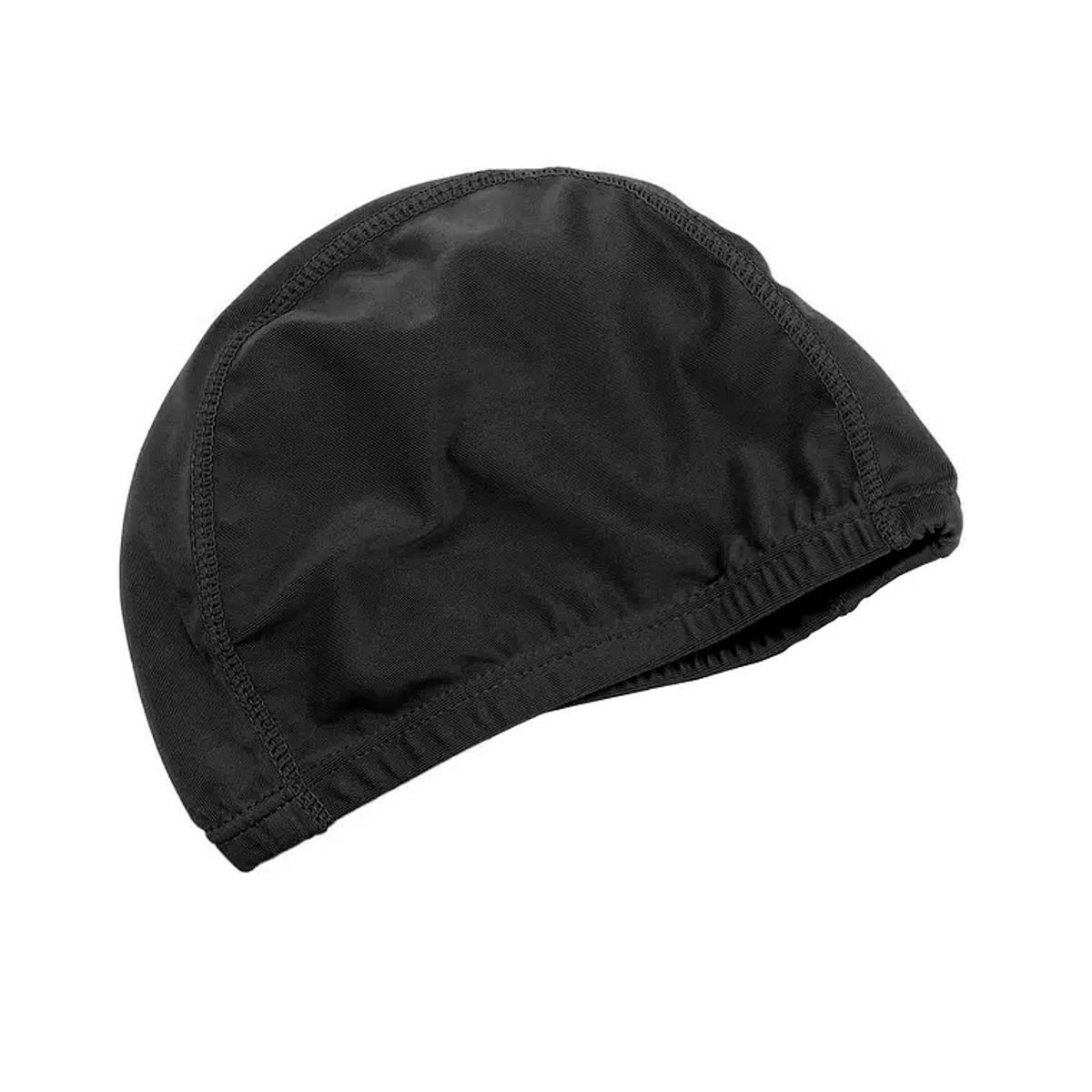 GENERICO - Gorro Natación Unisex Nylon Licra Piscina Baño Adulto Niño Color Negro