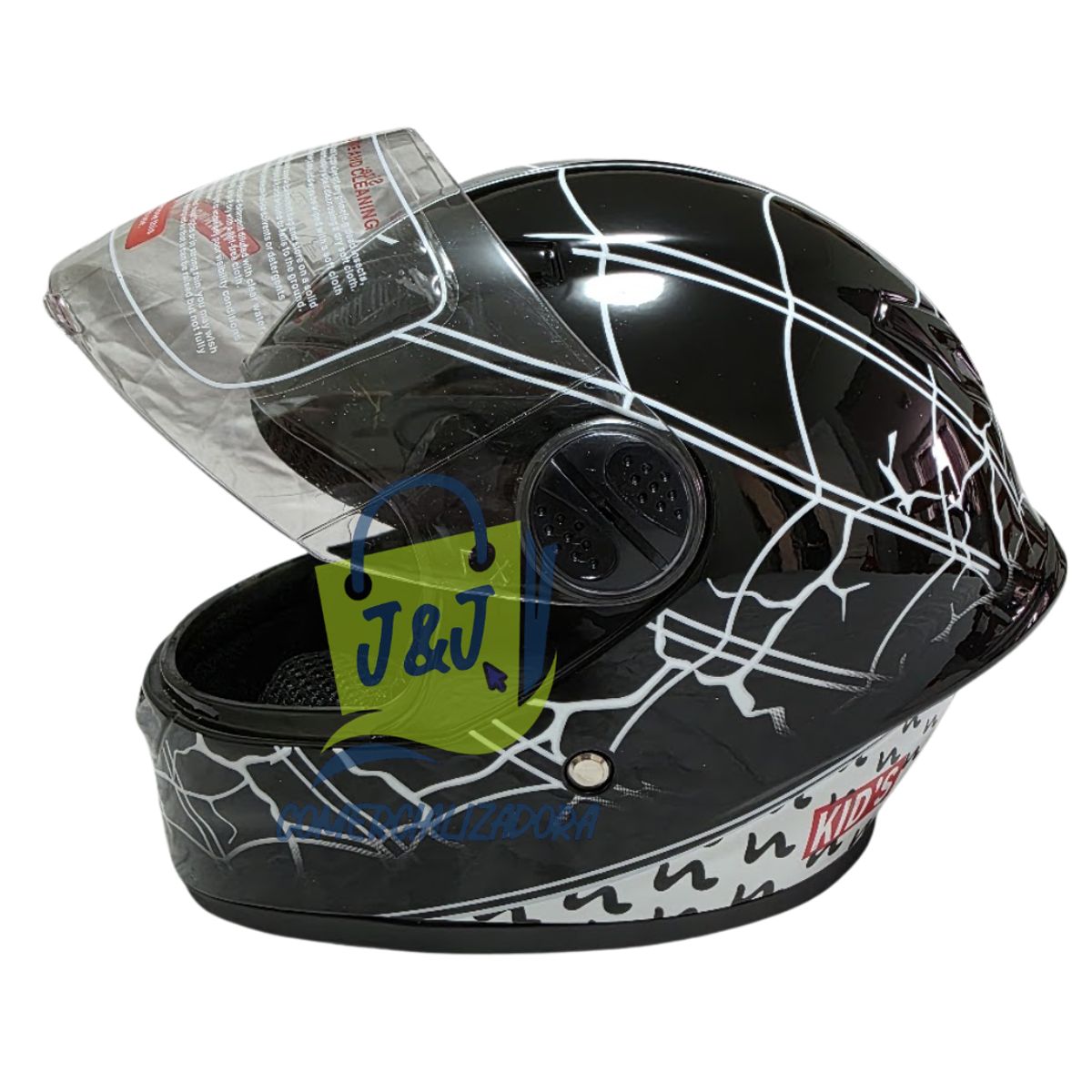 GENERICO - Casco De Moto Para Niño Integral Deportivo Infantil 2 a 6 años