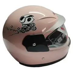 GENERICO - Casco De Moto Para Niñas de 2 a 6 años Integral Infantil