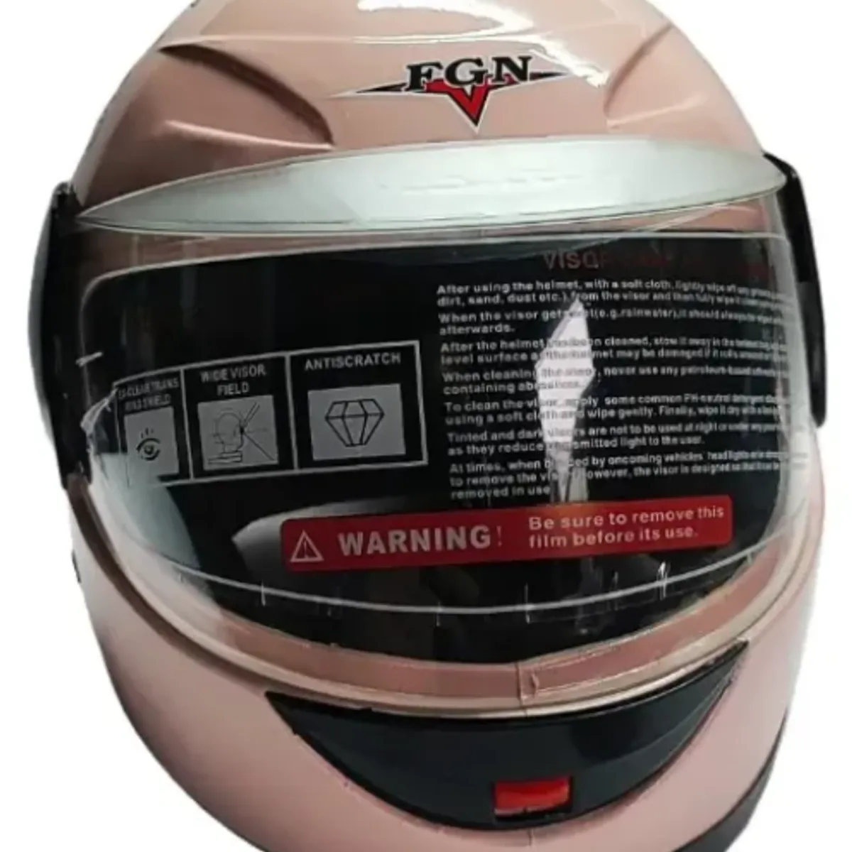 GENERICO - Casco De Moto Para Niñas de 2 a 6 años Integral Infantil