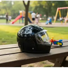 GENERICO - Casco De Moto Para Niños de 2 a 6 años Integral Infantil