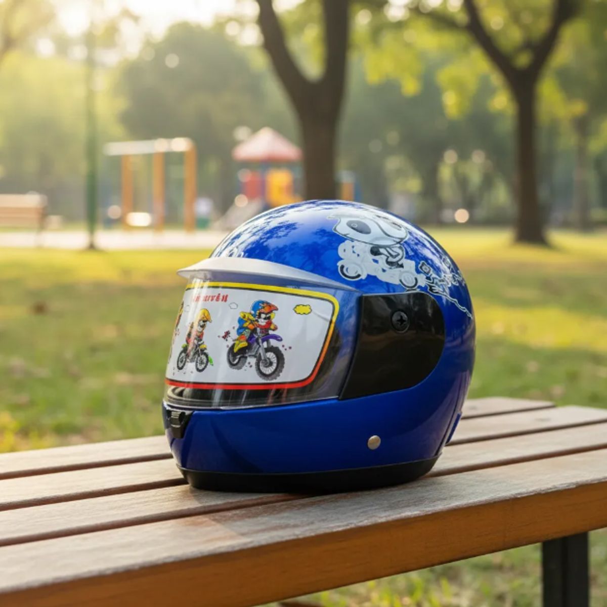 GENERICO - Casco De Moto Para Niños de 2 a 6 años Integral Infantil
