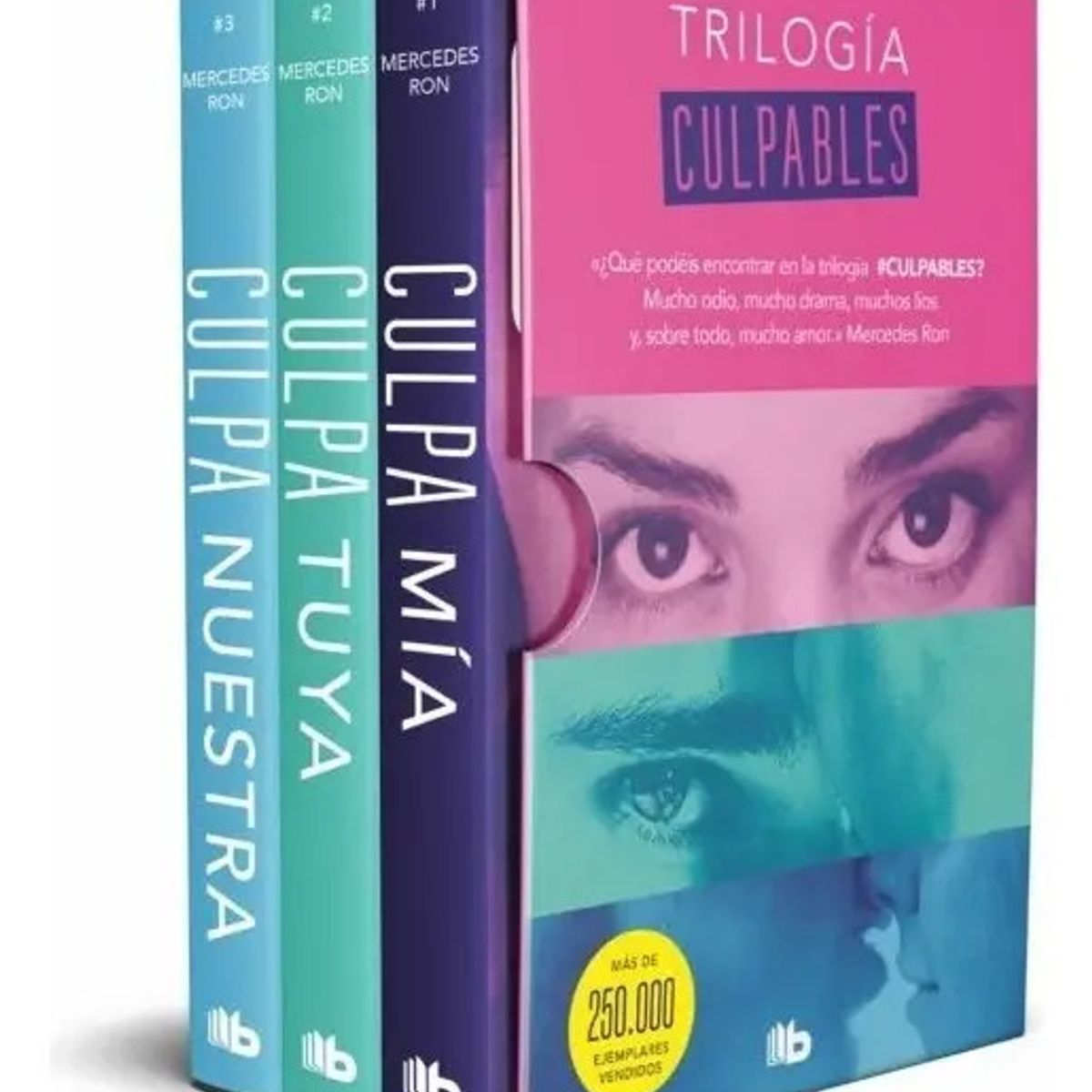 DEBOLSILLO - Trilogia Culpa Mia + Culpa Tuya + Culpa Nuestra Mercedes Ron
