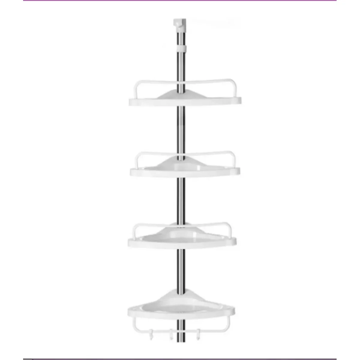 GENERICO - Organizador Esquinero Multifuncional Ajustables Baño Cocina