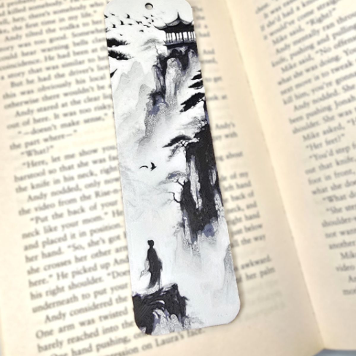 GENERICO - Marcapáginas Ancestral- Montaña al Templo