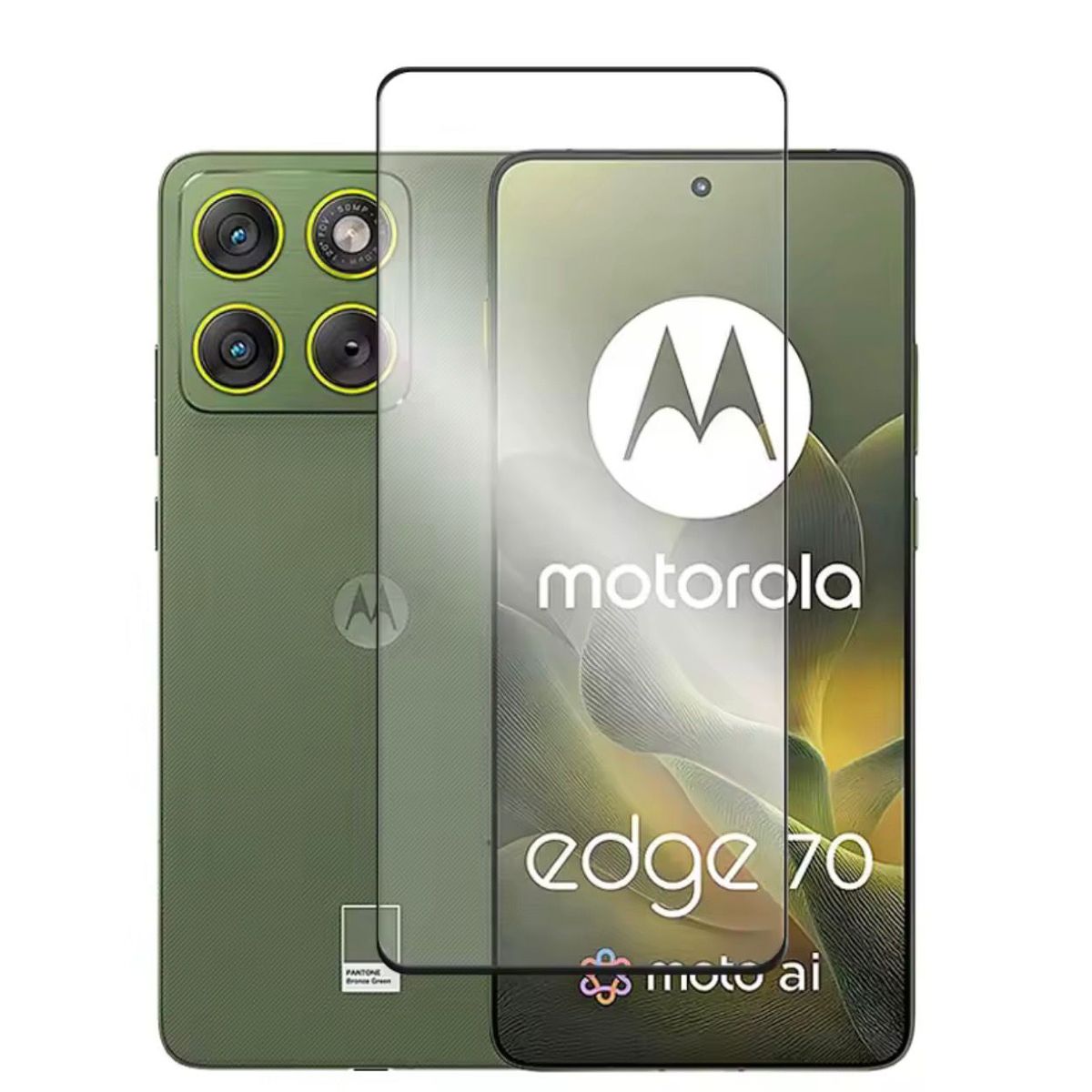 GENERICO - Lámina De Vidrio Completa Para Motorola Edge 70 5g