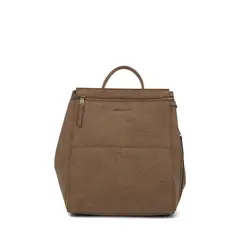 HUSH PUPPIES - Mochila Ecocuero Mujer Delfi Back Caramelo
