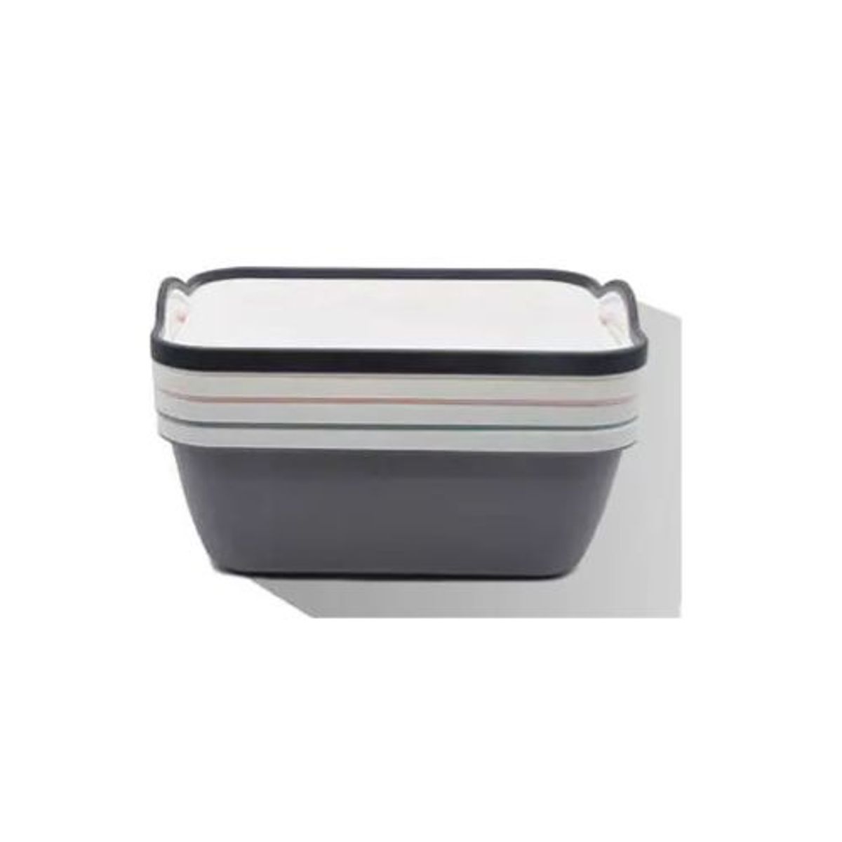 GENERICO - CESTA ORGANIZADORA DE PLASTICO MULTIUSOS 28 X 21.3 X 12 CM