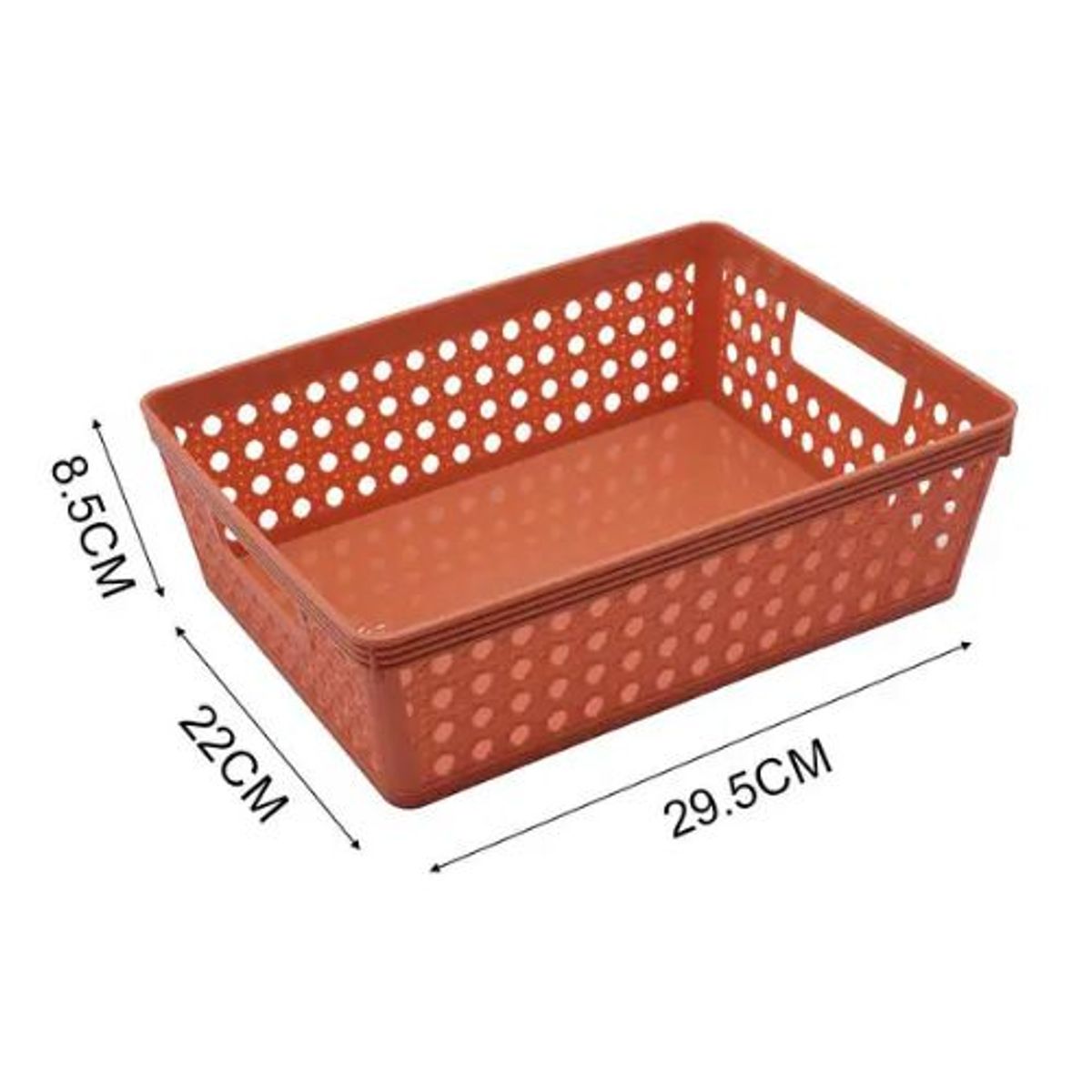 GENERICO - CESTA ORGANIZADORA DE PLASTICO 29.5CM