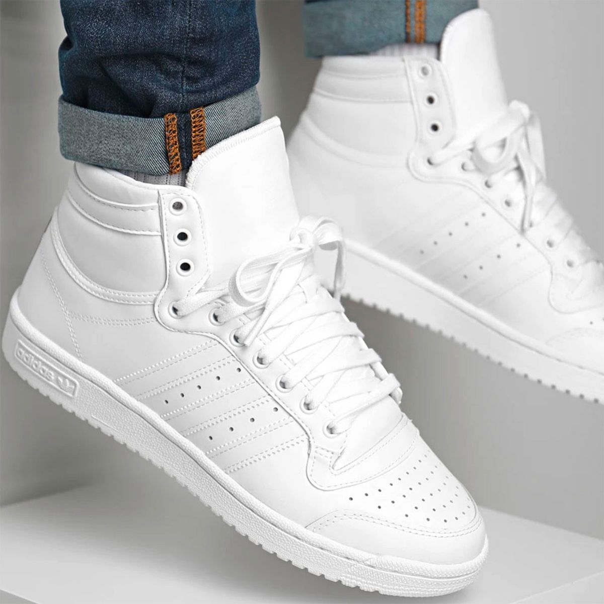 ADIDAS ORIGINALS - Top Ten Zapatilla Urbana Hombre Blanca Adidas Originals