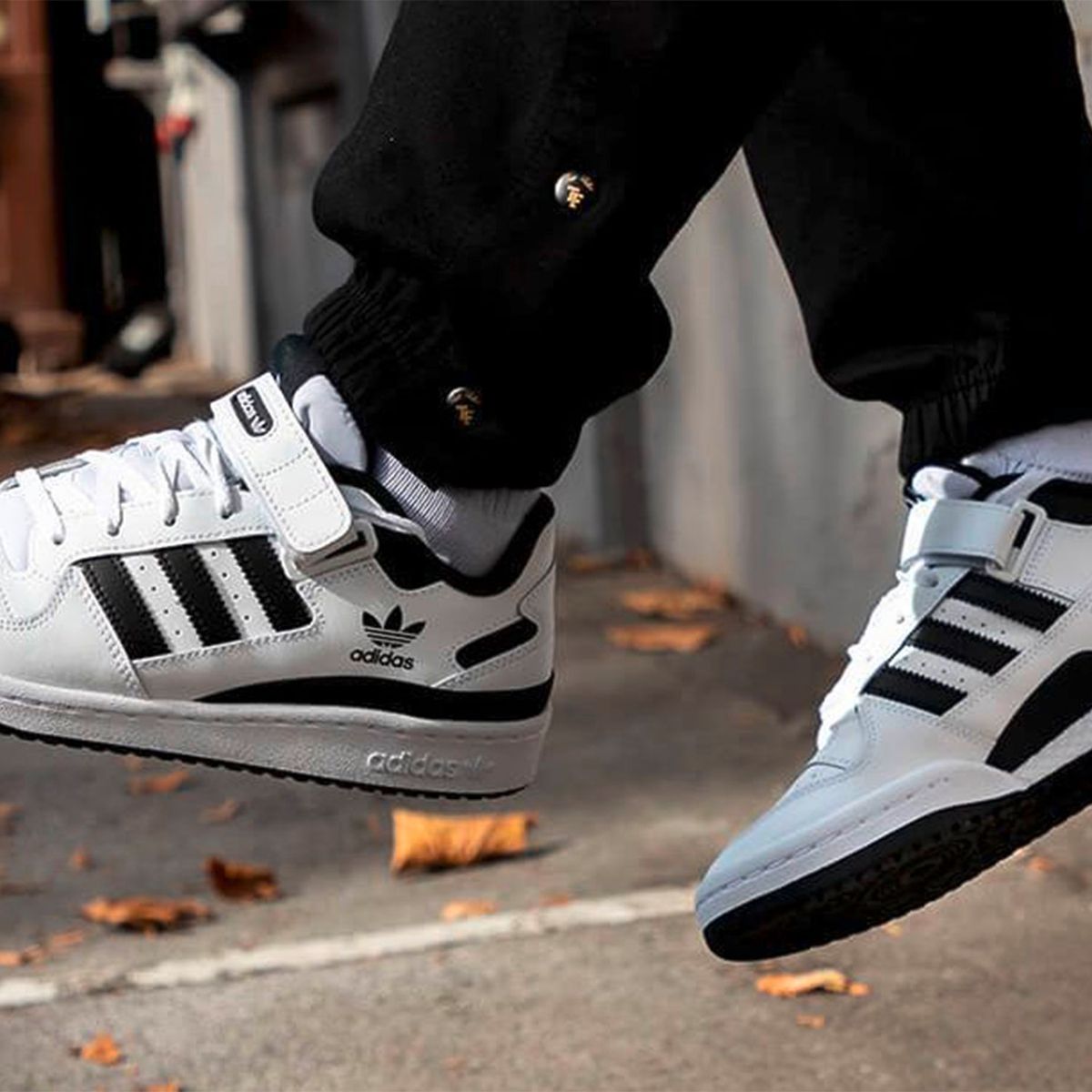 ADIDAS ORIGINALS - Forum Low Zapatilla Urbana Hombre Blanco Adidas Originals