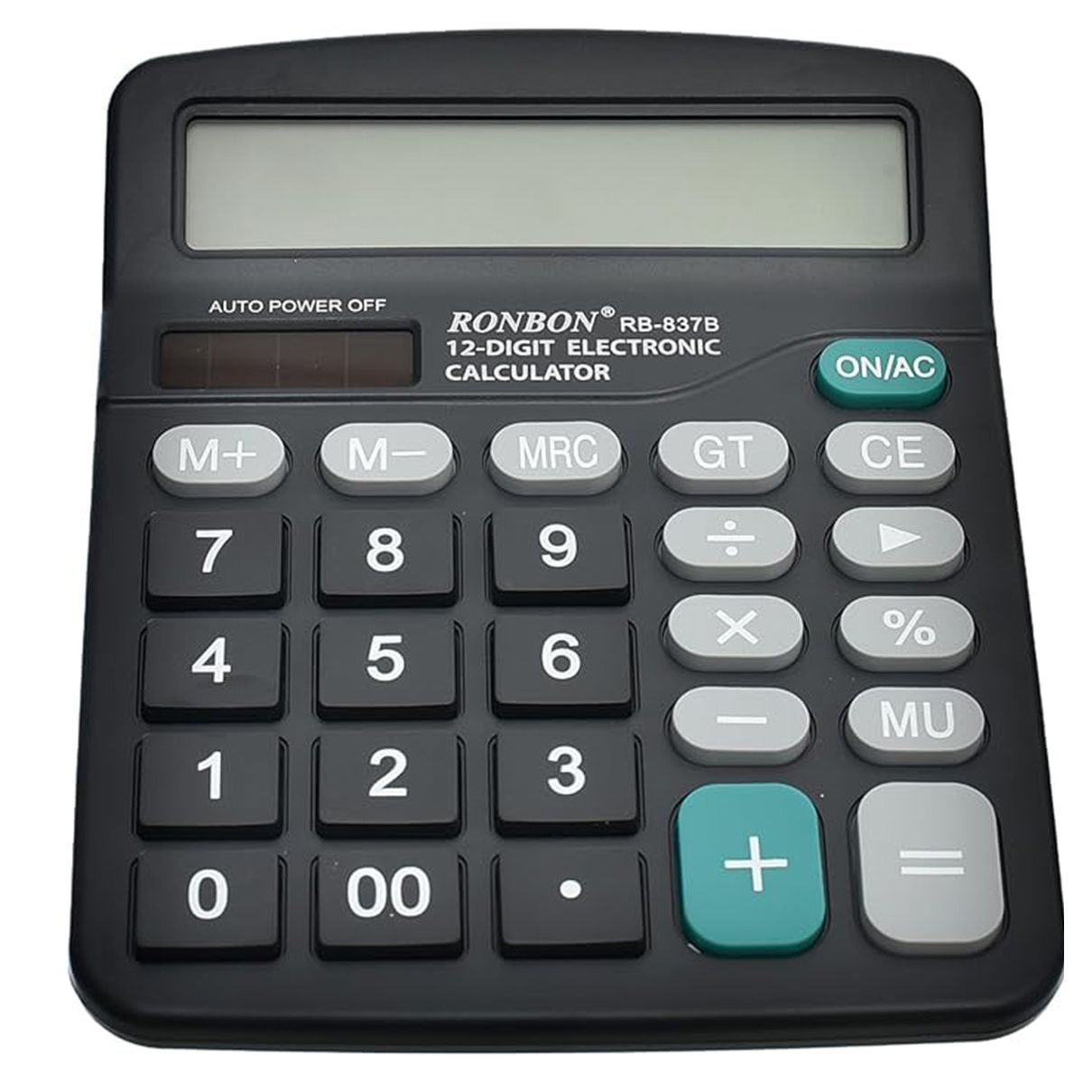 MALIK - Pack 3 Calculadora Profesional RB-837B 12 Dígitos Oficina