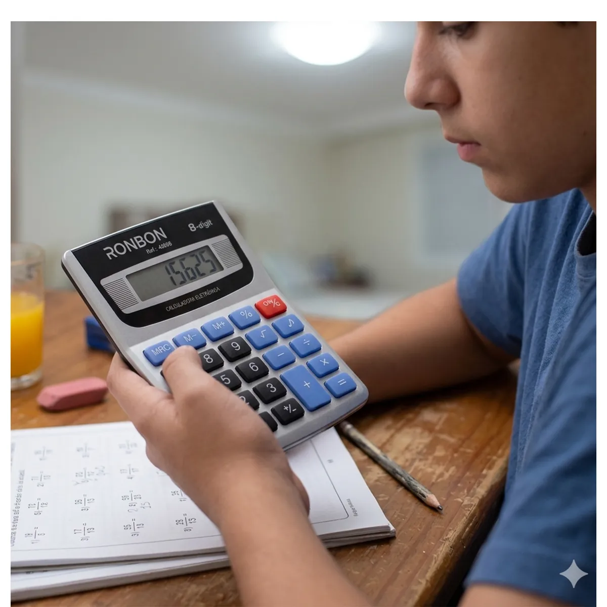 MALIK - Pack 3 Calculadora de Bolsillo RB-895A 8 Dígitos Ligera