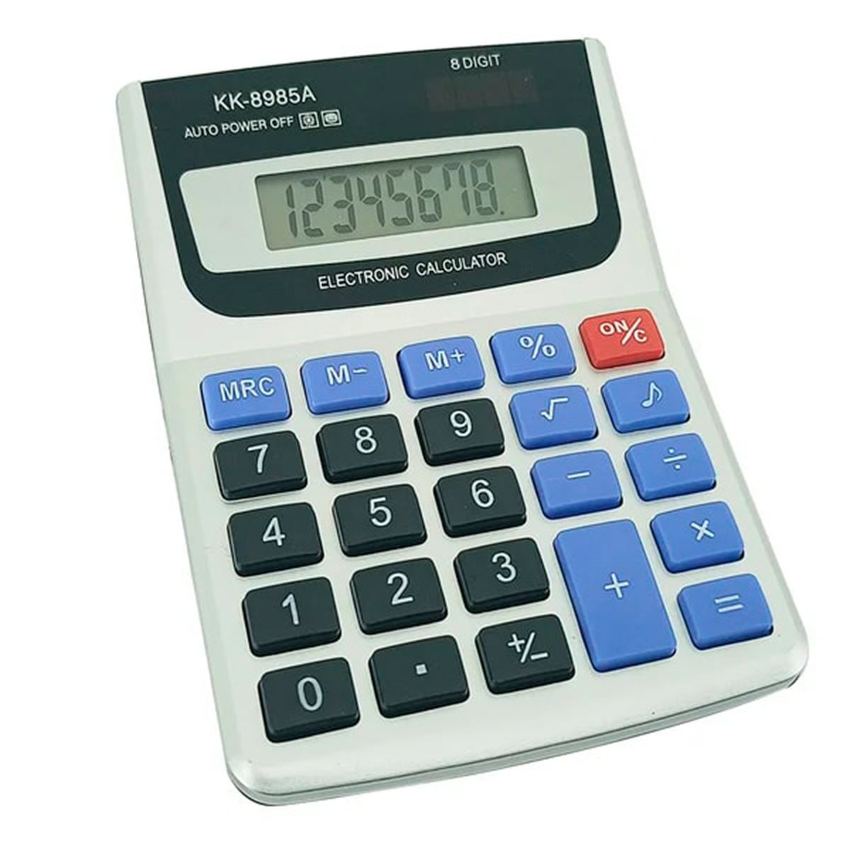 MALIK - Pack 3 Calculadora Compacta RB-895A 8 Dígitos Portátil