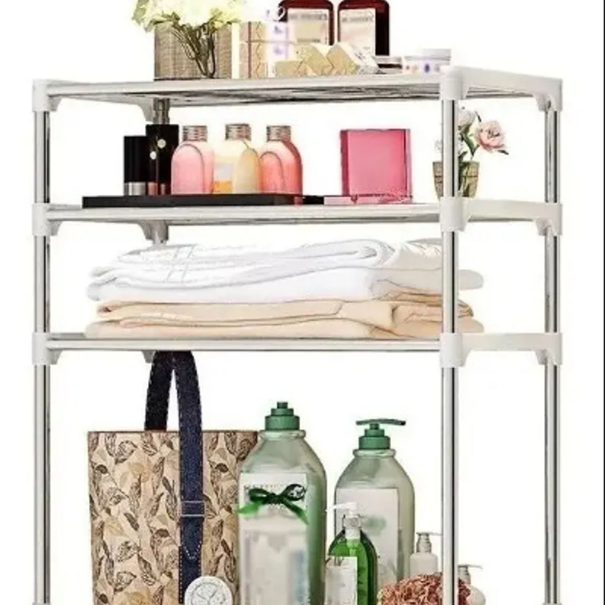 GENERICO - Rack Organizador Cocina Organizador Microondas Ajustable