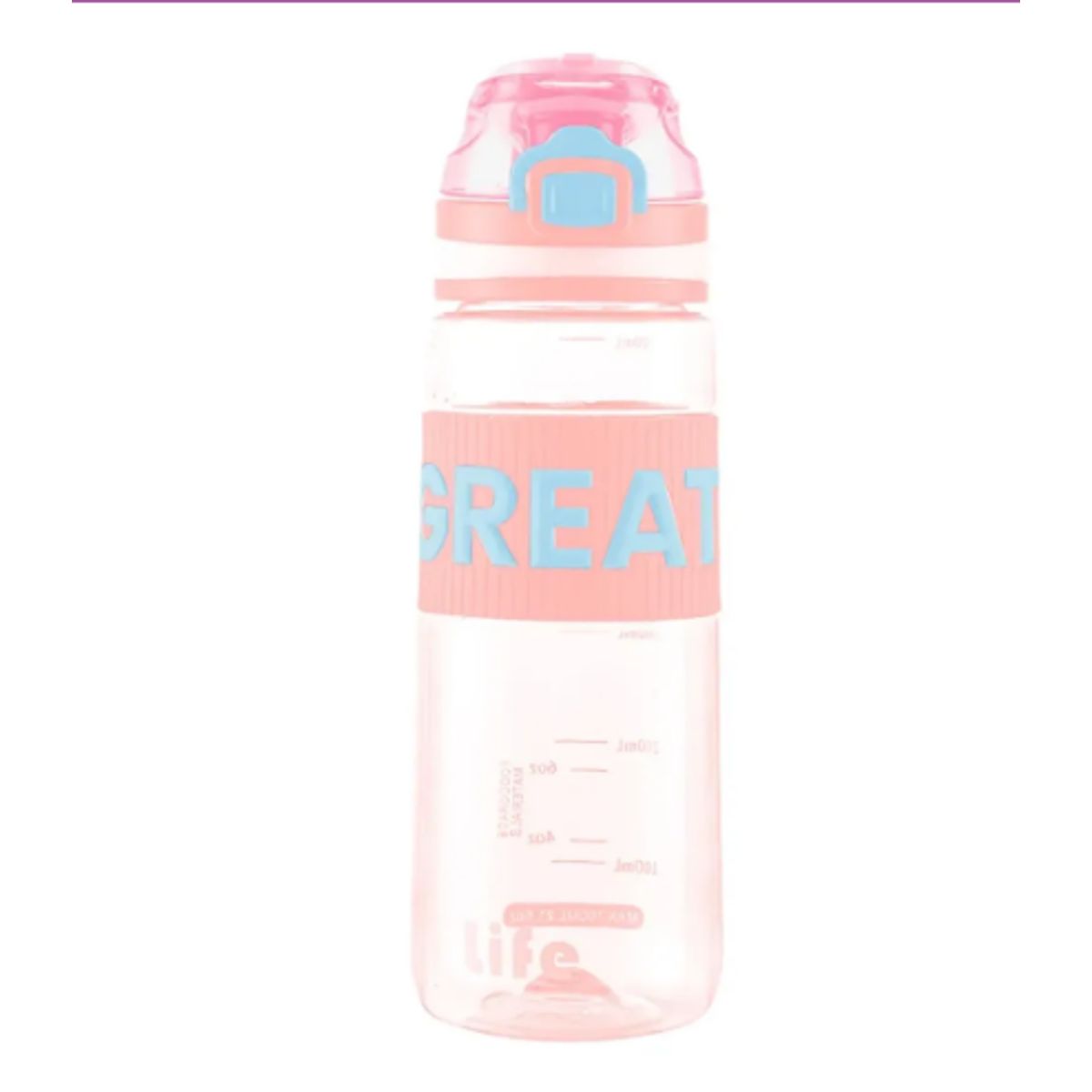 GENERICO - Botella Deportiva Motivacional 750ml