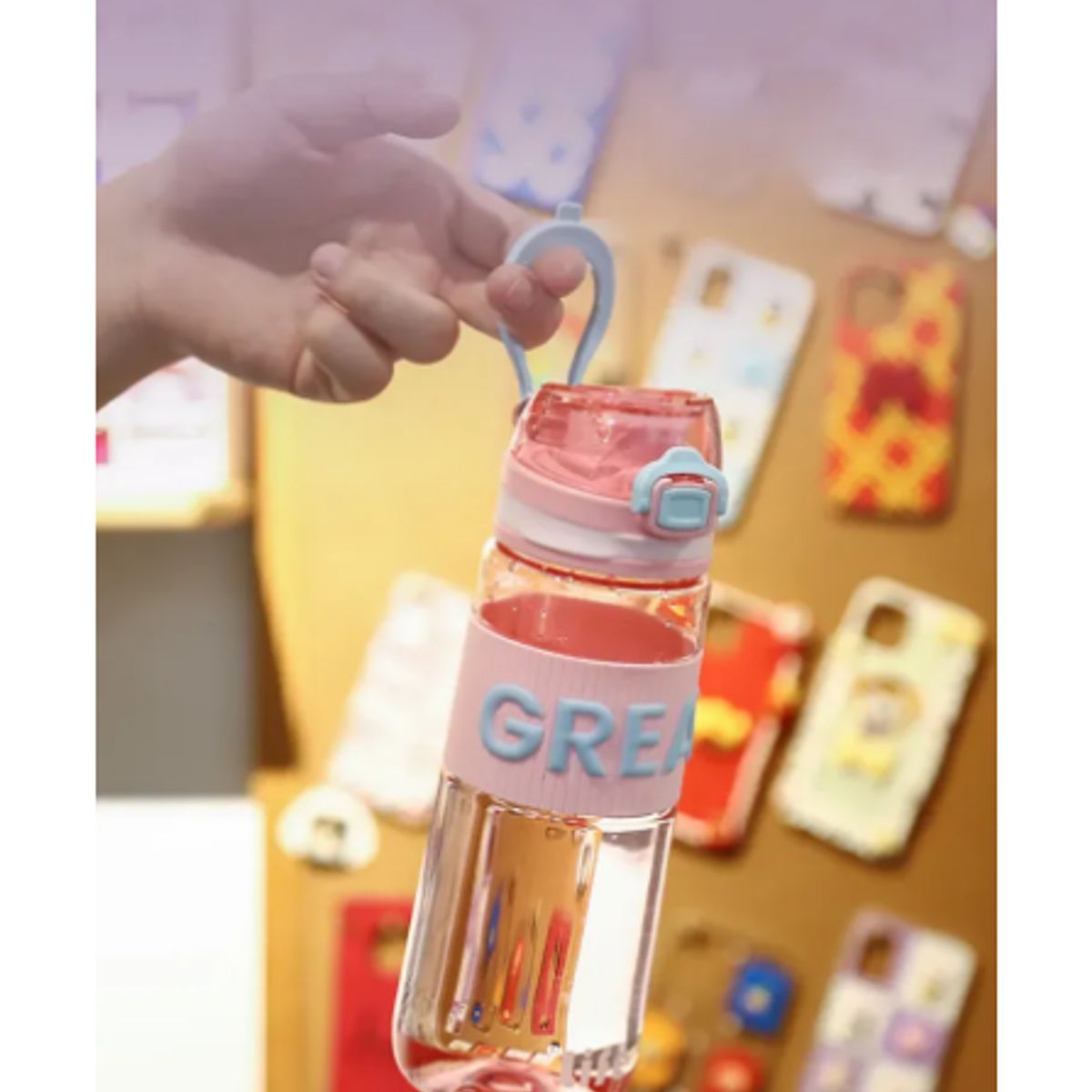 GENERICO - Botella Deportiva Motivacional 750ml