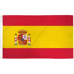 GENERICO - Bandera de España de 150cm x 90cm de Poliéster