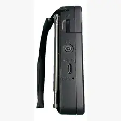 GENERICO - Mini Radio Fm Am Portátil Recargable Color Negro Negro