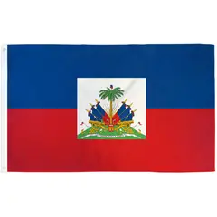GENERICO - Bandera de Haití de 150cm x 90cm de Poliéster
