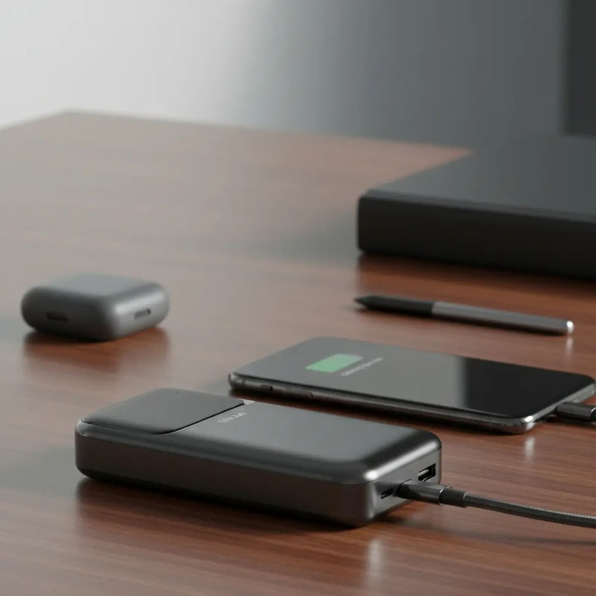 IRM - Powerbank Irm 20000mah Cargador Rápido 10w Usb Tipo C Negro Negro