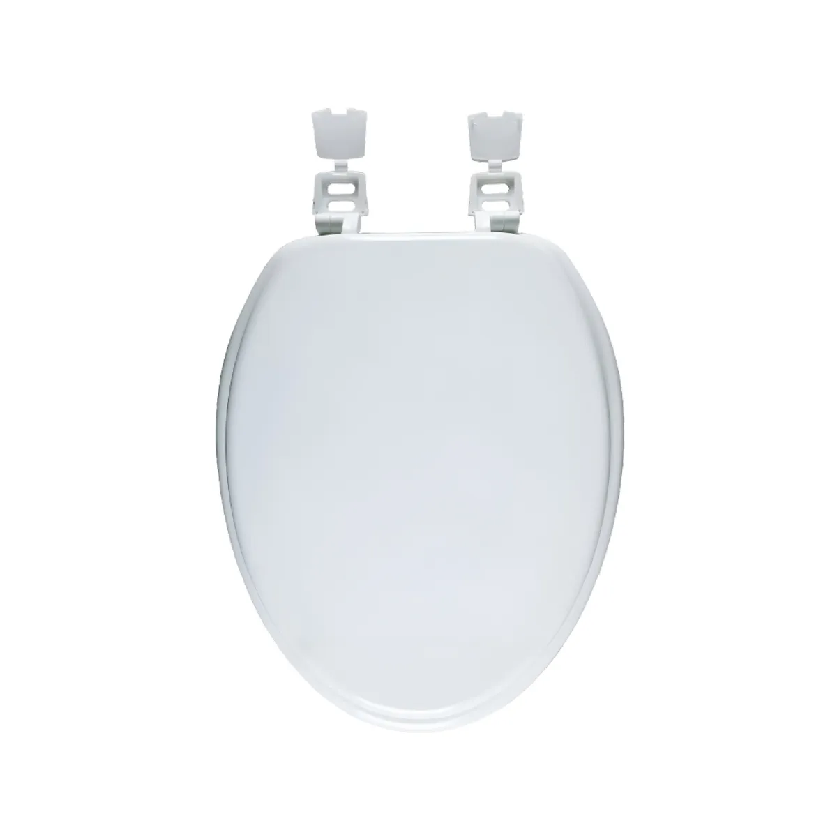 DUSCHY - Asiento WC de Madera Elongado con bisagra plástica