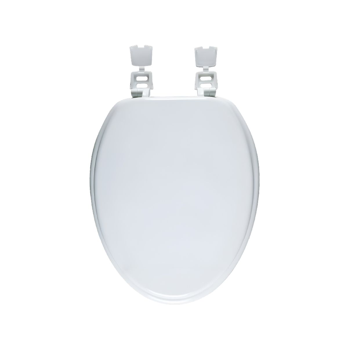 DUSCHY - Asiento WC de Madera Elongado con bisagra plástica