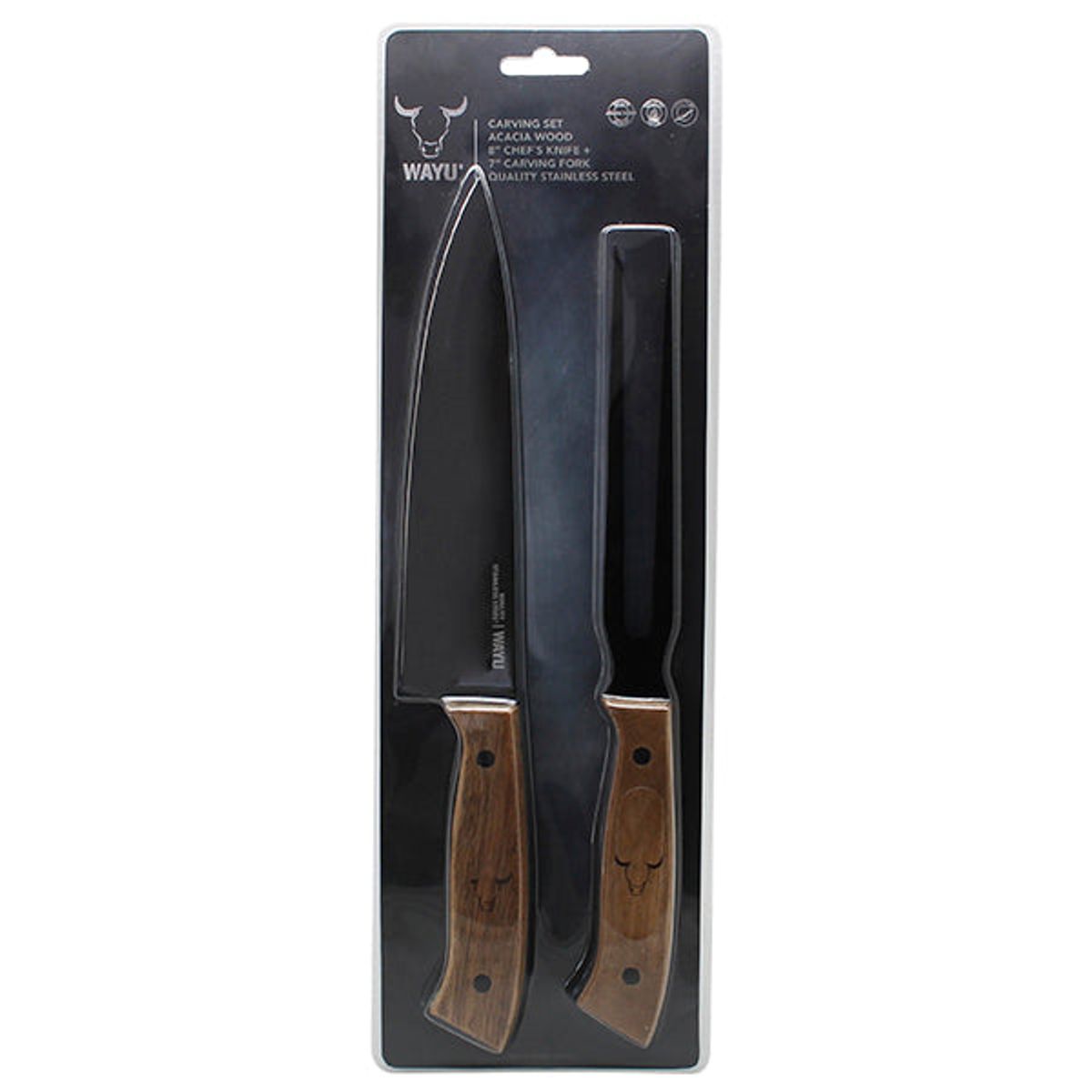 WAYU - SET DE CUCHILLO Y TENEDOR PRM WAYU