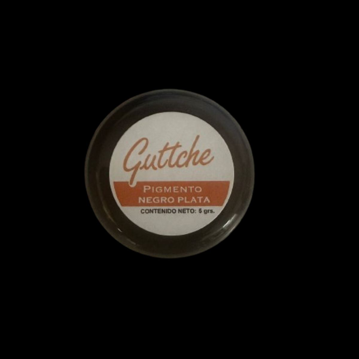 GENERICO - Pigmento Matizador Negro Plata Comestible Guttche 5g