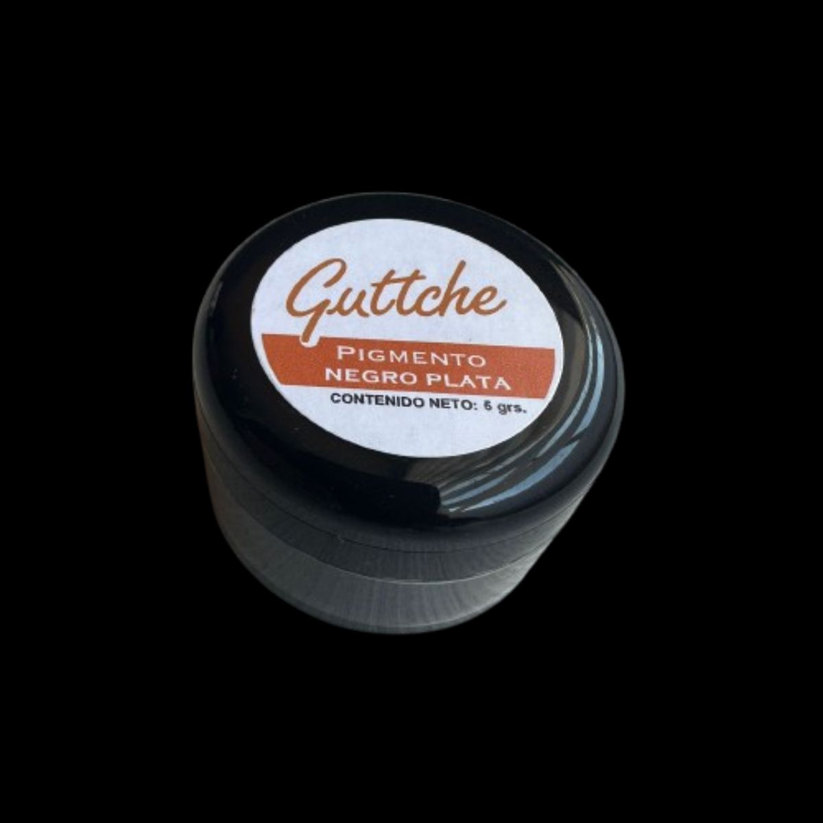 GENERICO - Pigmento Matizador Negro Plata Comestible Guttche 5g
