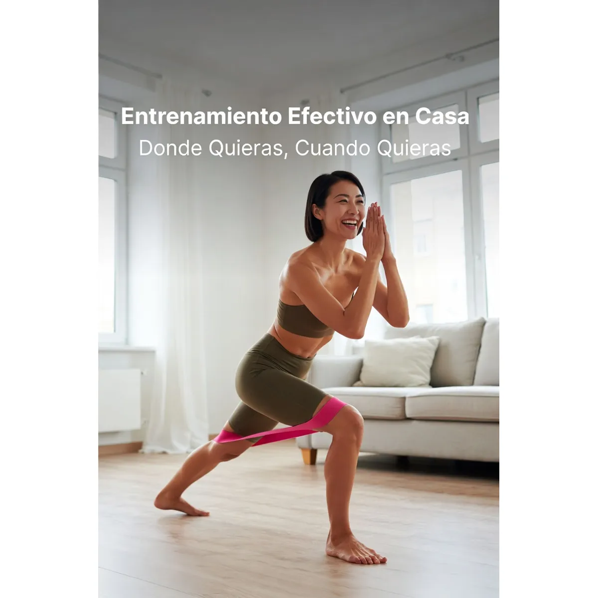 MOVI - SET DE BANDAS DE RESISTENCIA PARA PIERNAS Y GLUTEOS
