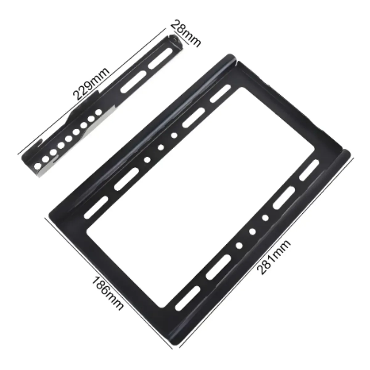 GENERICO - Base Tv Soportes Televisor Para Pared 14 - 42 Pulgadas 2099 Color Negro