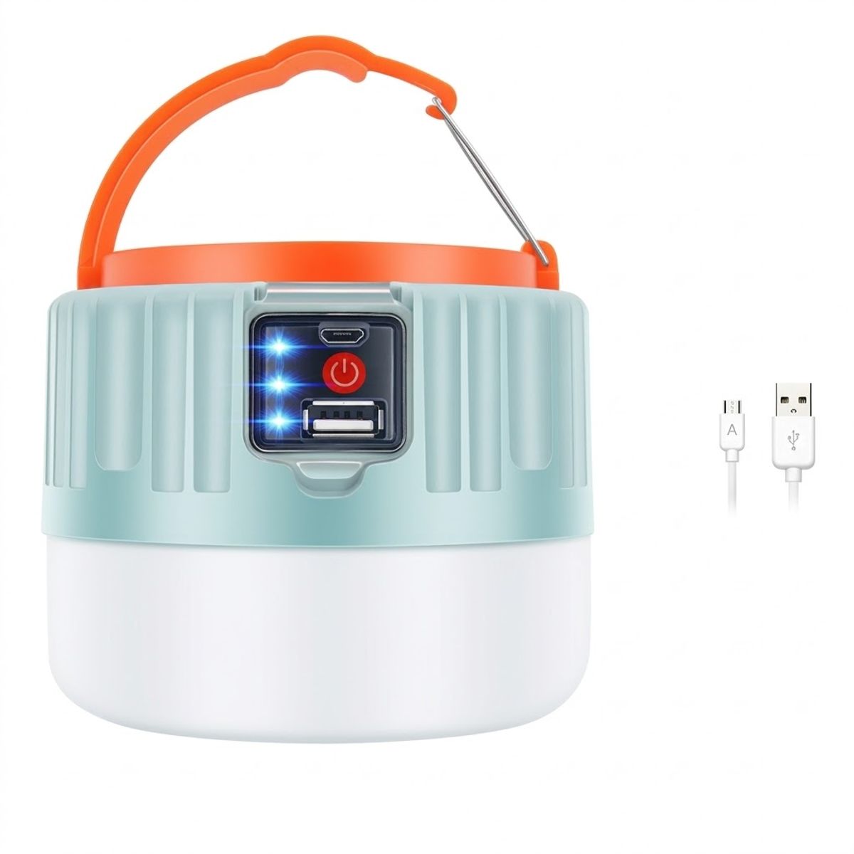 GENERICO - Lampara de Camping USB Solar de Emergencia Multifuncional