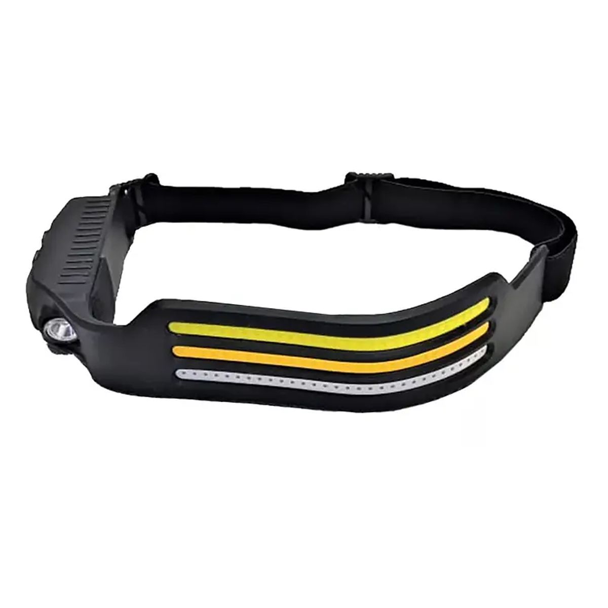 GENERICO - Linterna Cintillo de Cabeza 3tiras Led con Sensor Recargable