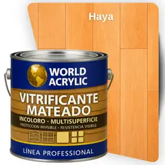 WORLD ACRYLIC - VITRIFICANTE MULTISUPERFICIE HAYA MATEADO GALÓN