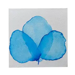 GENERICO - Cuadro Decorativo Original 13x13 cm - Arte Botánico Pintado a Mano Flor 9