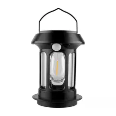 GENERICO - Lámpara Farol Solar de Exterior, Luz cálida, sensor movimiento