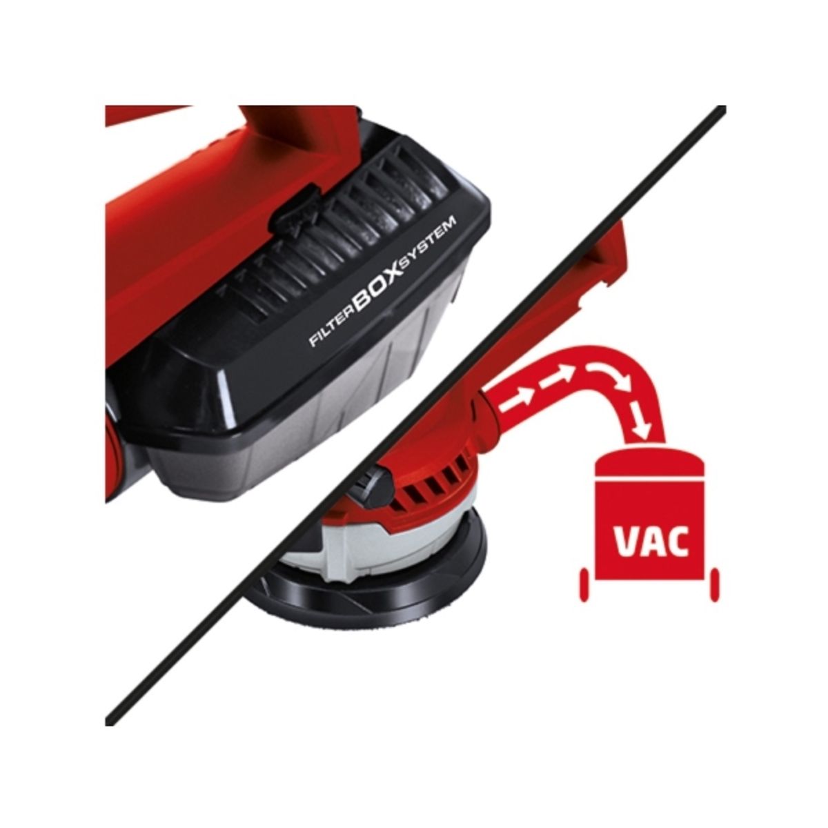 Lijadora excentrica electrica 400w 12000-24000 rpm, marca EINHELL - Foto Principal
