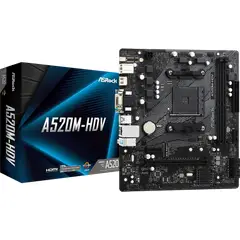 ASROCK - PLACA MADRE A520M HDV sAM4