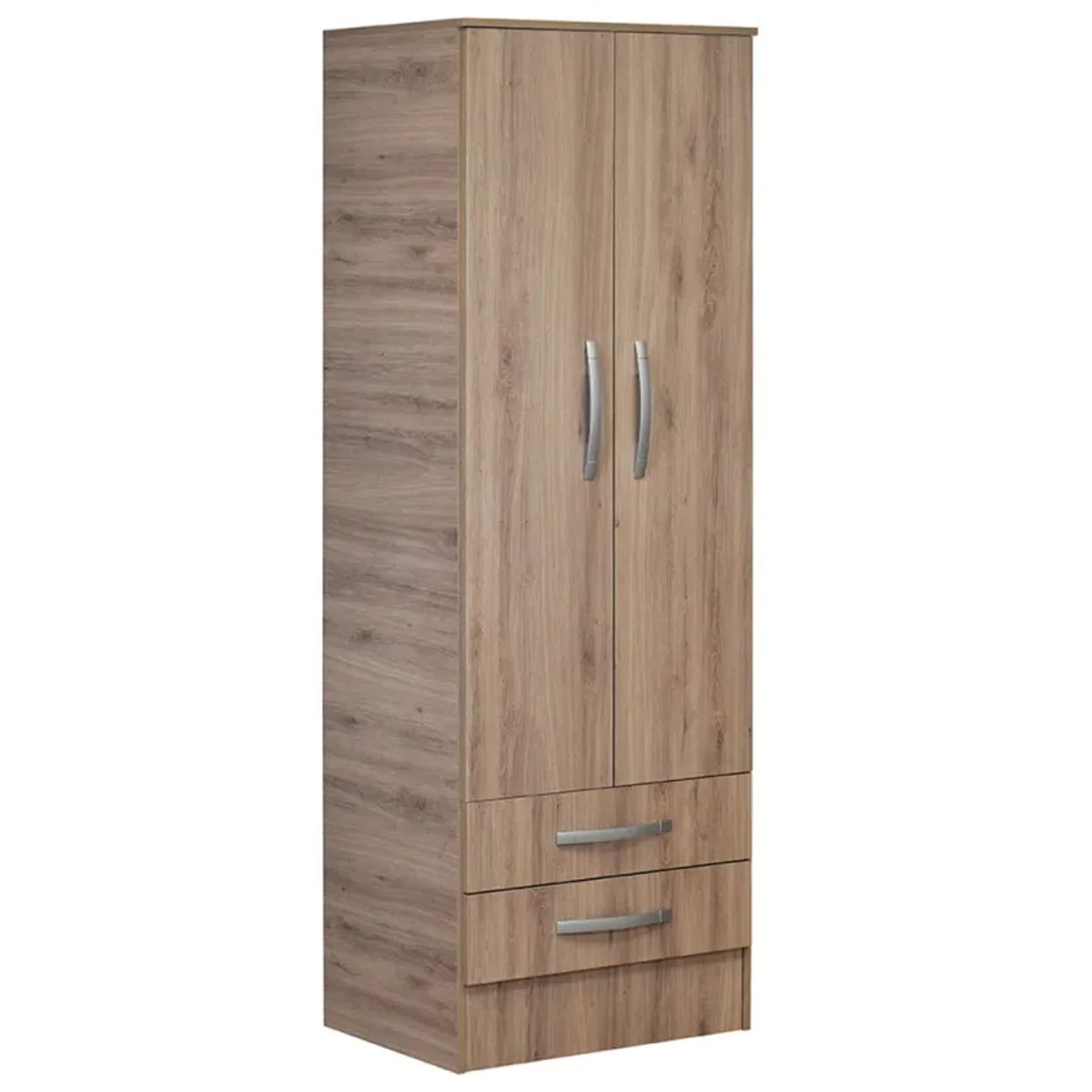 MOBIKIT - Closet 2 Puertas 2 Cajones Roble Santana