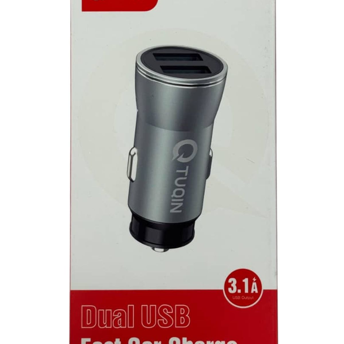 GENERICO - Encendedor De Auto Cargador Doble Usb Qc05 Cabletipo C 62002