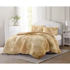 GENERICO - HERMOSO COBERTOR PELUDO PARA INVIERNO CON CHIPORRO