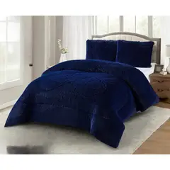GENERICO - HERMOSO COBERTOR PELUDO PARA INVIERNO CON CHIPORRO