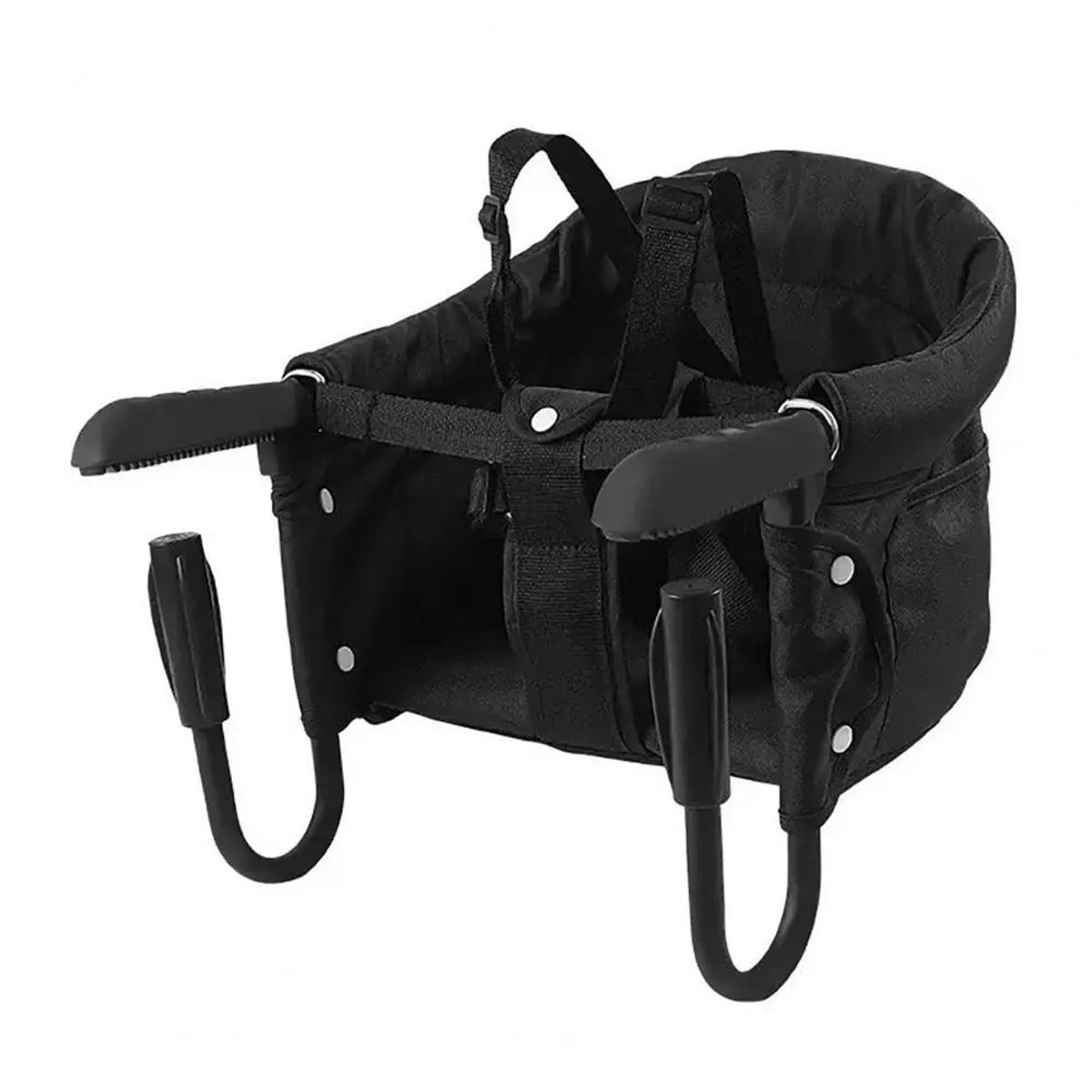 GENERICO - SILLA PARA BEBES PORTATIL ADAPTABLE A MESA GRIS