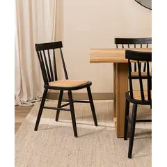 AMOBLE - Silla Sofia Negra HC