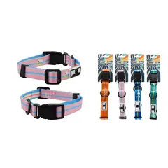 GENERICO - Collar Para Perros Grandes - 2.5cm - Ajustable - Nylon Reforzado Colores Surtidos